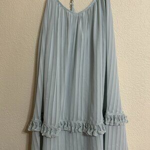 GB pale green frilly cocktail/party dress, Size XS